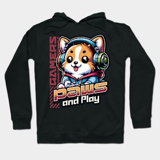 Paws And Play Corgi lover Dog lover Hoodie